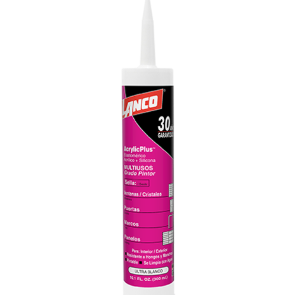 SILICON ACRYLIC GRADO PINTOR BLANCO