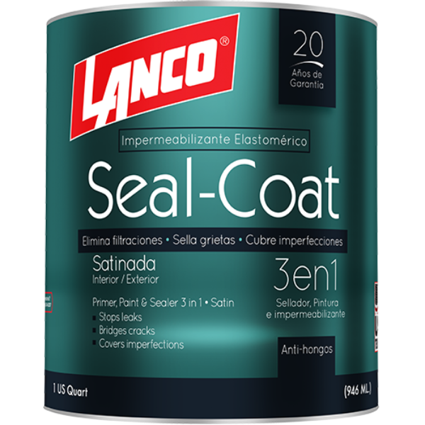 SEAL COAT SATIN  ESCOGE TU COLOR 1/4