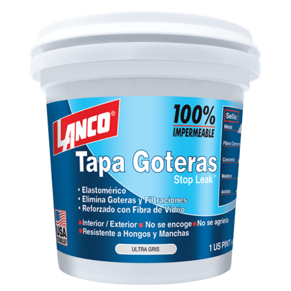 STOP LEAK GRIS CARTUCHO(TAPA GOTERAS)