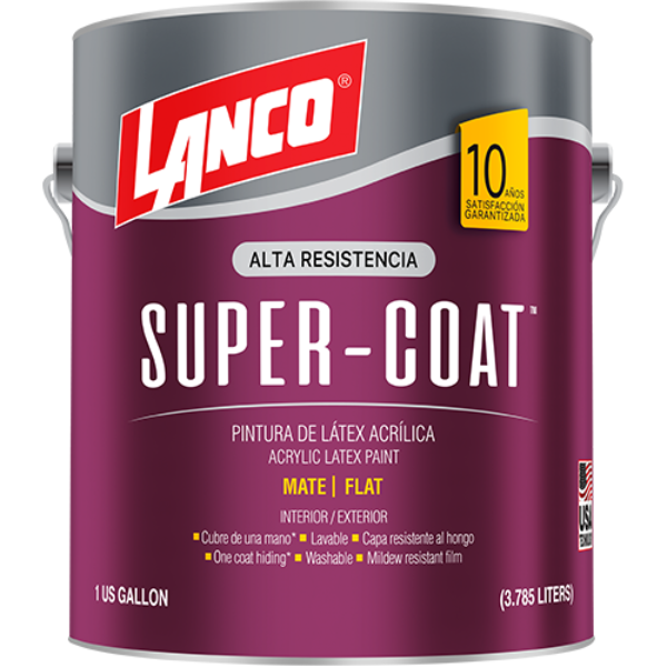 SUPER COAT MATE ESCOGE TU COLOR GLN