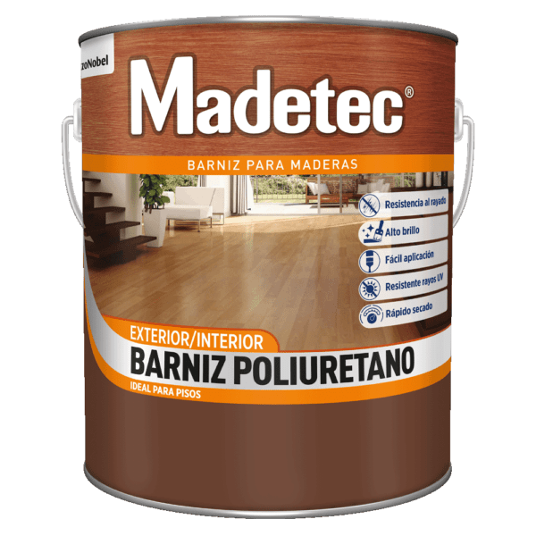 MADETEC MD662 BARNIZ POLIURETANO 1/4GL (0.946L)