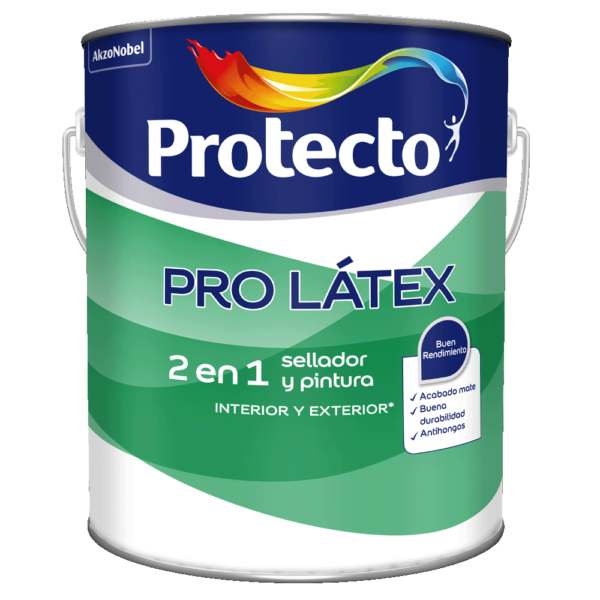 PRO PROTECTO LATEX MATE BLANCO 9070 GL