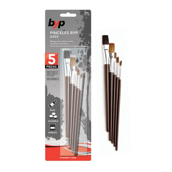 PINCELES PLASTICO PPE BYP